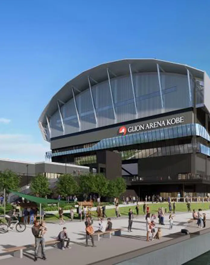 関西最大級の次世代アリーナ『GLION ARENA KOBE』開業。